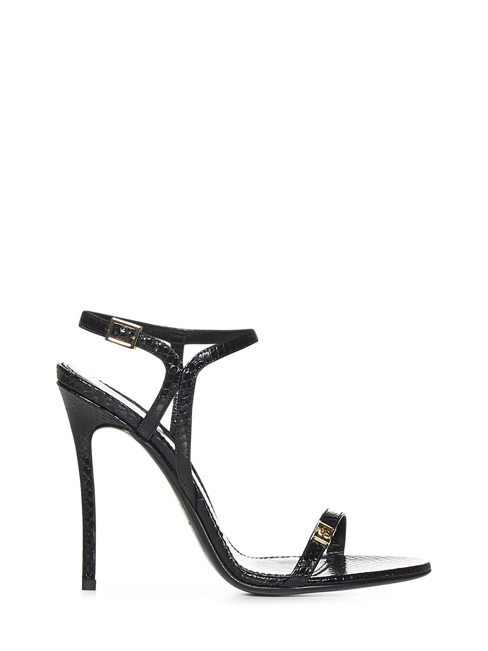 Shop Dsquared2 Sandals In Black