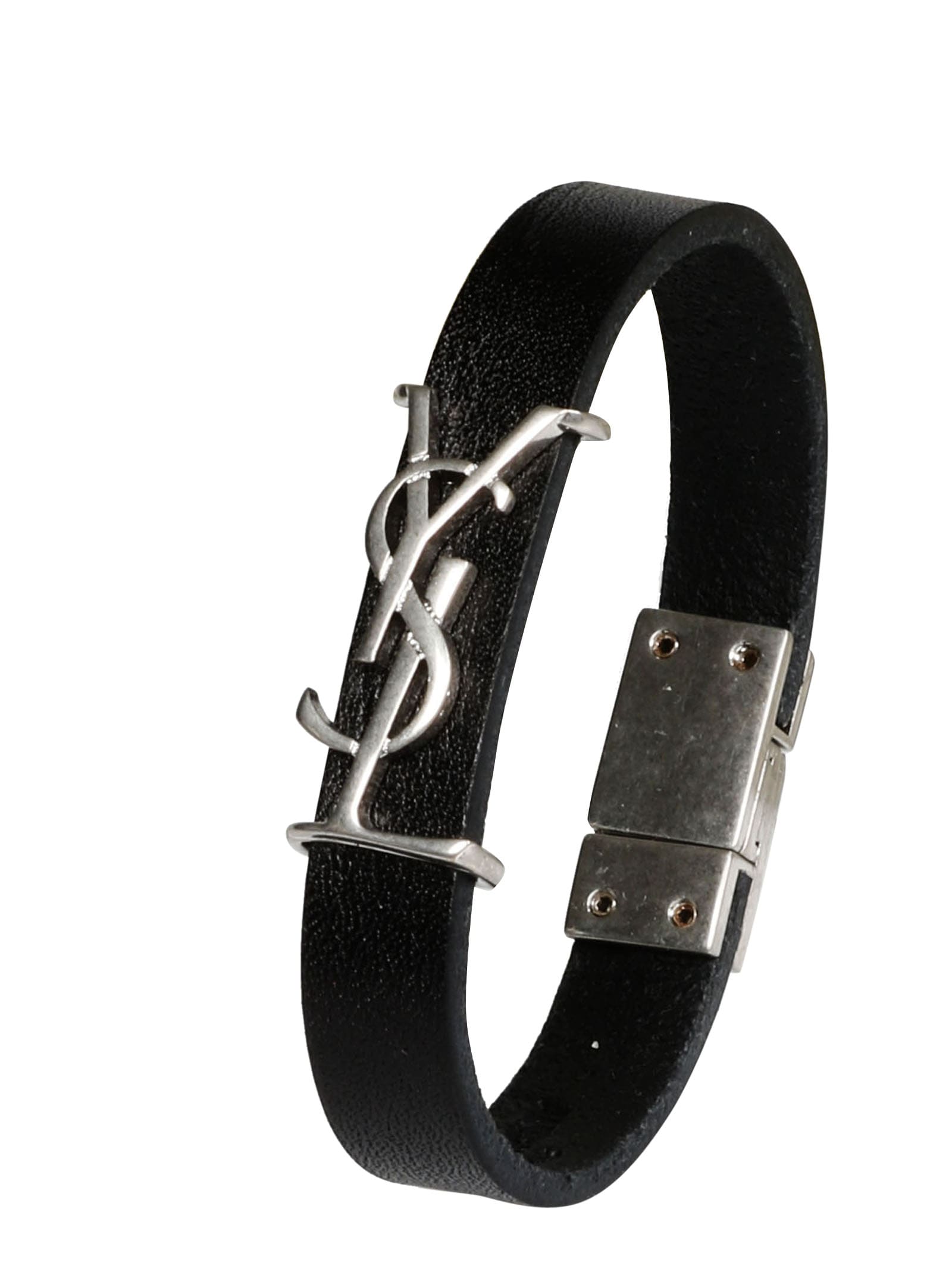 Saint Laurent Bracelet In Black