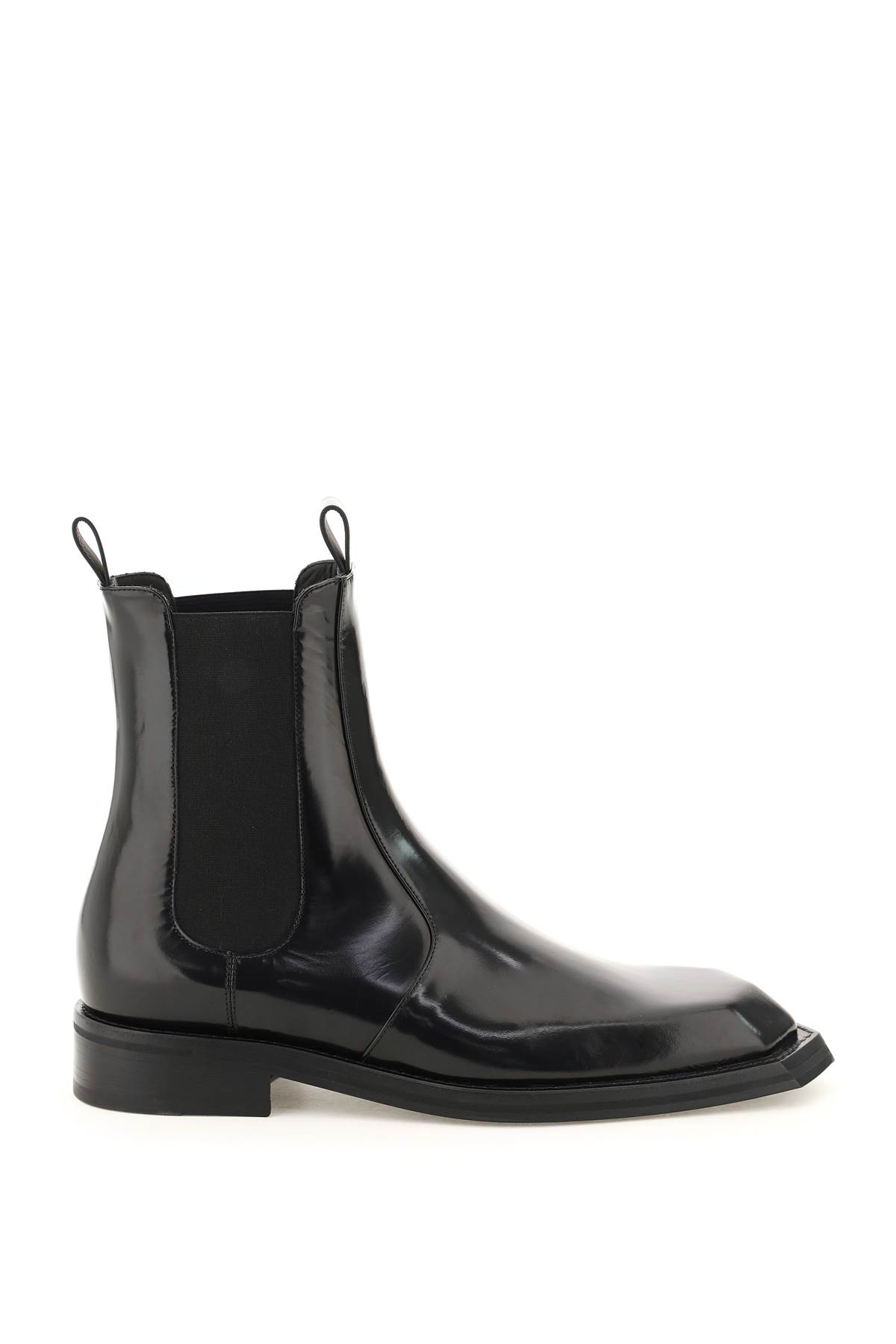 Martine Rose Brushed Leather Chelsea Boots