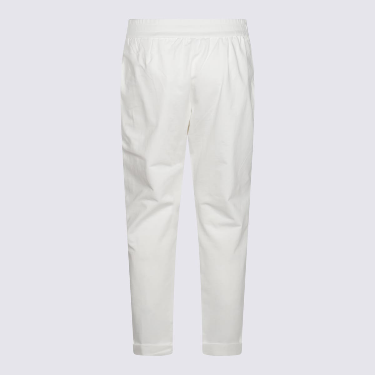 Brunello Cucinelli Drawstring Straight-leg Pants In Natural