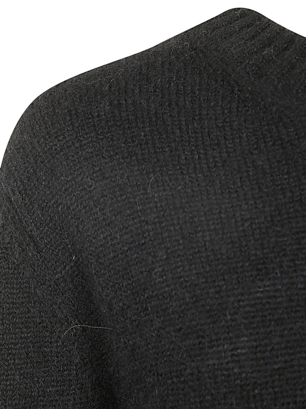 Shop Tom Ford Alpaca Blend Is Crew Neck Sweater In Black