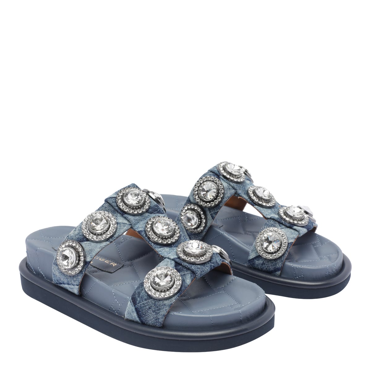 KURT GEIGER ORSON CRYSTAL SANDALS