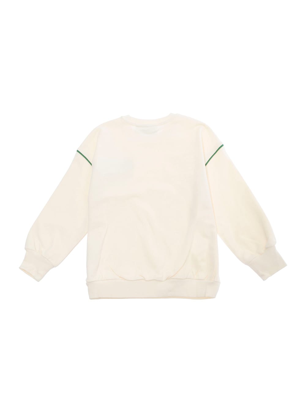 Mini Rodini Lizard Cotton Jersey Sweatshirt In White