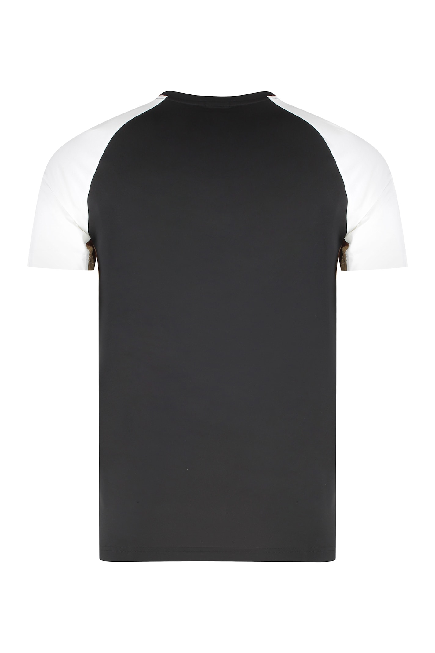 Shop Hugo Boss Techno Fabric T-shirt In Black