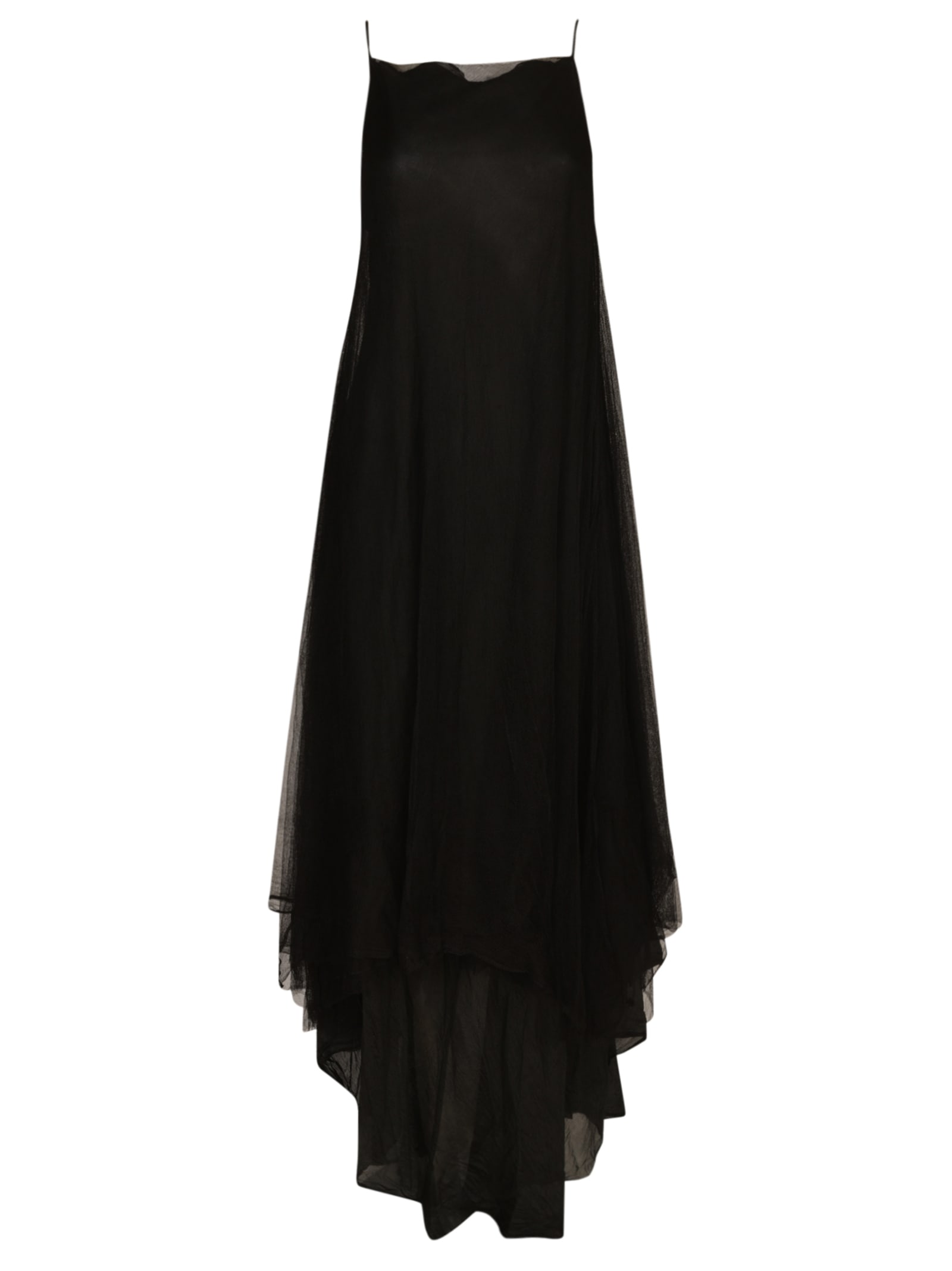 Marc Le Bihan Sleeveless Long-length Dress In Black