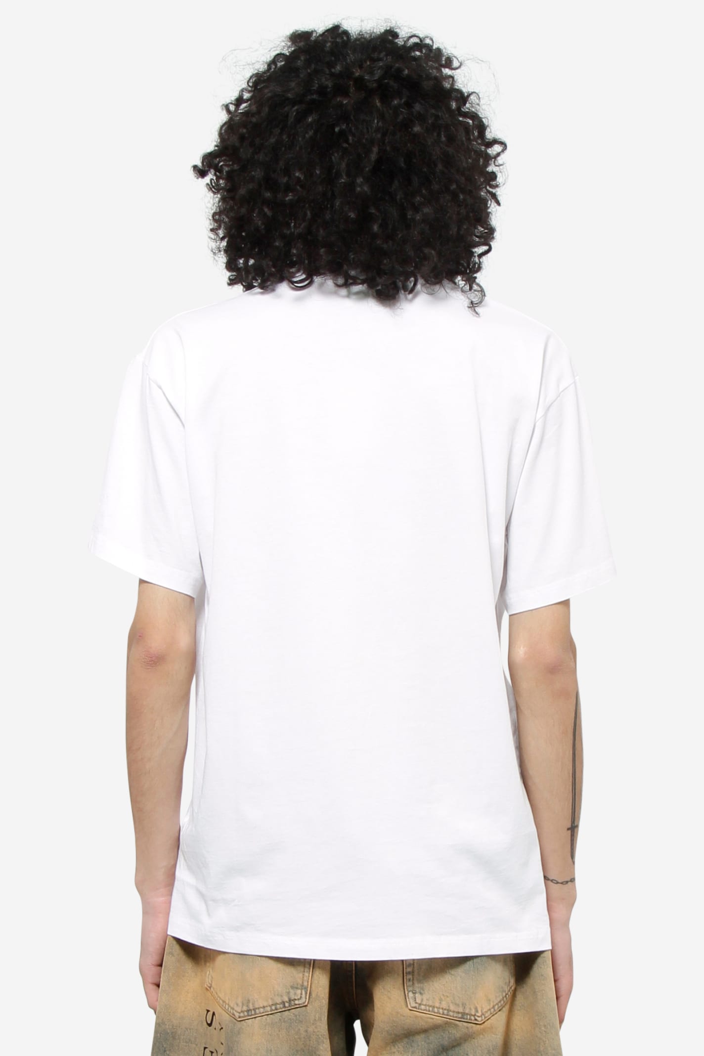 トップス タンクトップ Boobs T-shirt In White