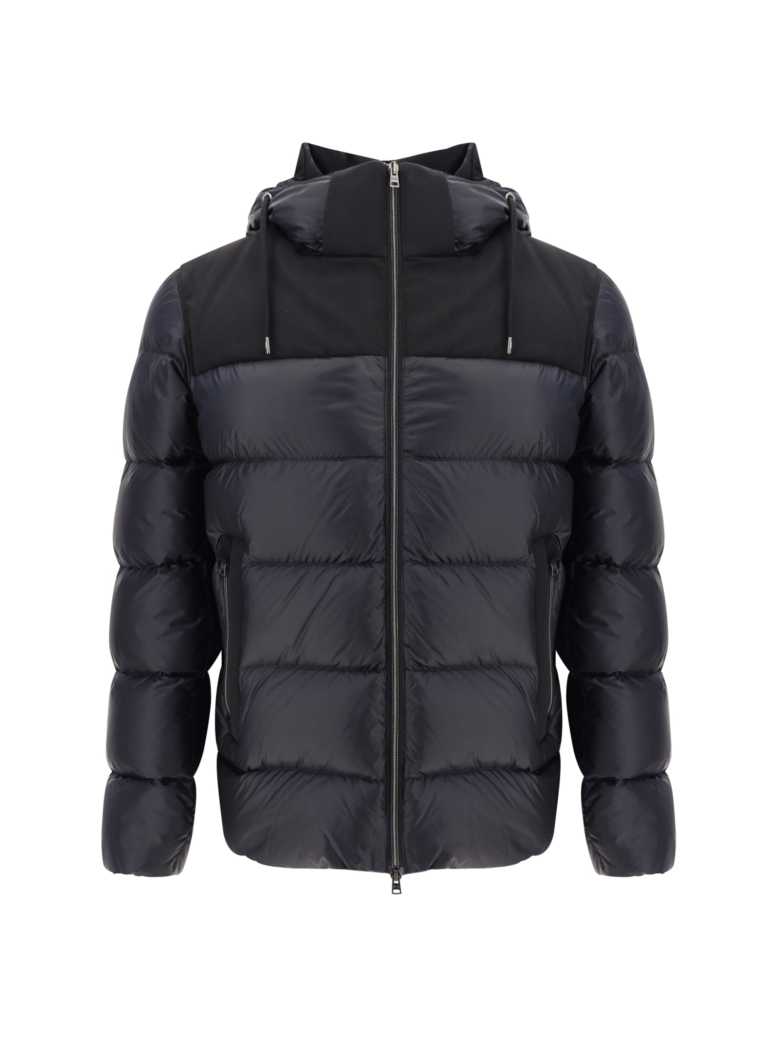 Herno Down Jacket In Gray