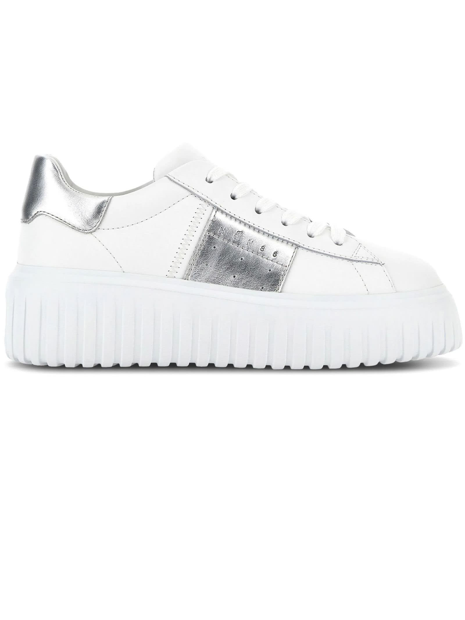 Shop Hogan Sneakers White