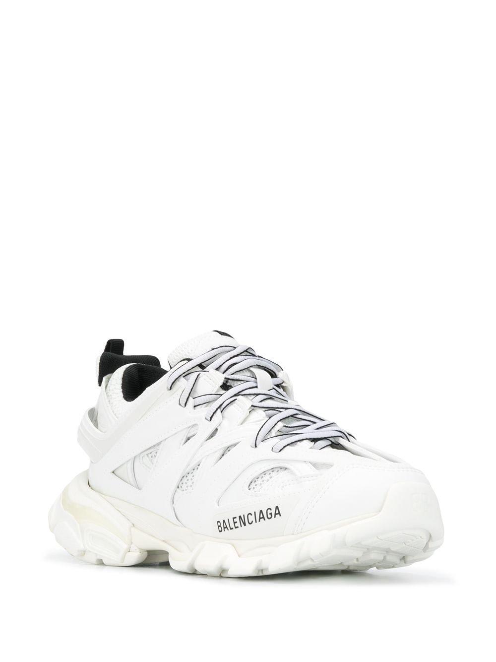 Shop Balenciaga Track Low-top Sneakers In White