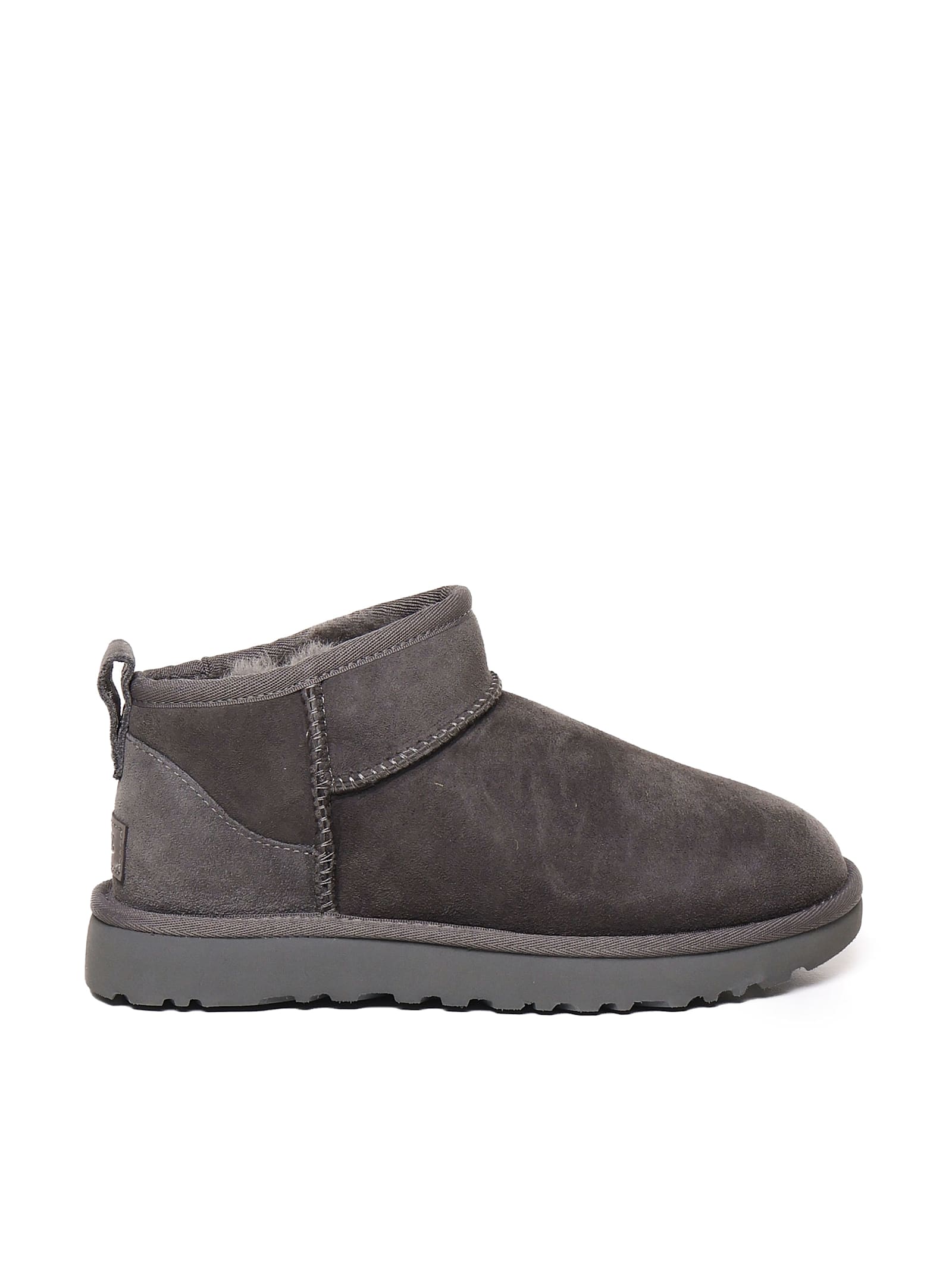 Ugg Classic Ultra Mini Boots In Gray