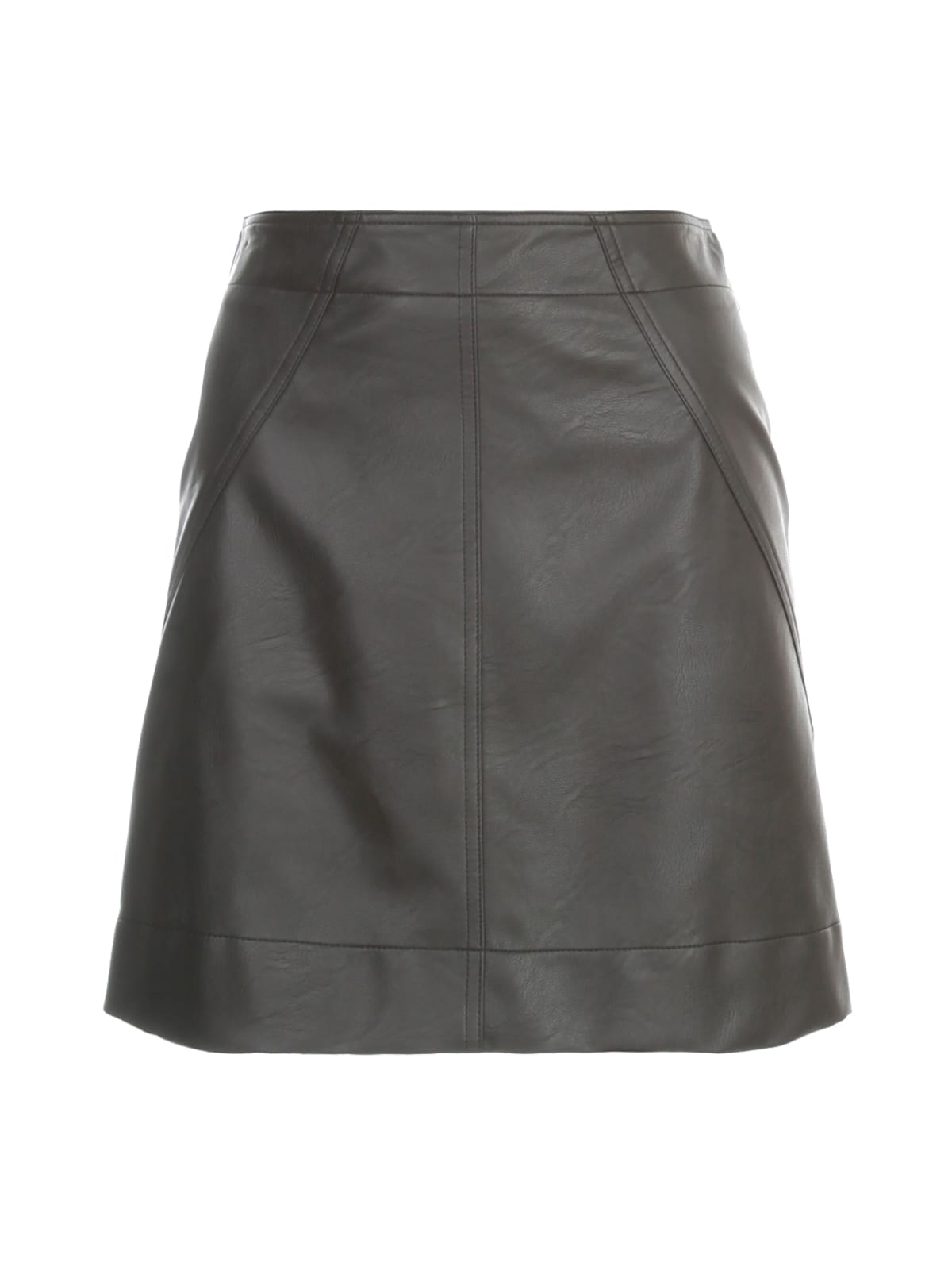 Philosophy di Lorenzo Serafini Short Faux Leather Skirt