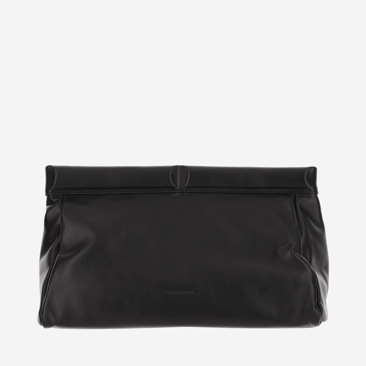 Shop Armarium Eloisa Leather Handbag In Black