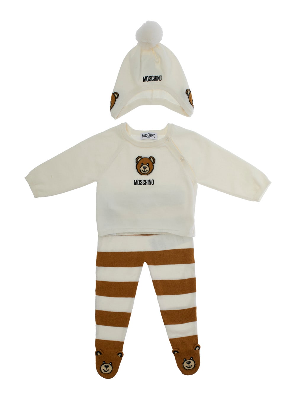 Moschino Muk04wlhe6610063 In White