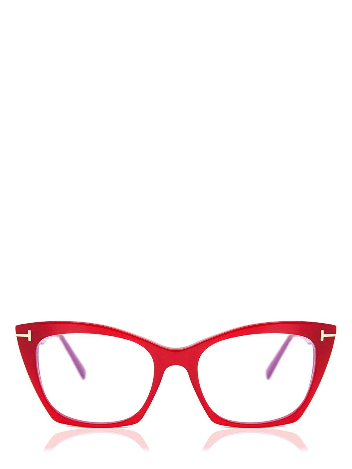 Shop Tom Ford Cat-eye Glasses In 072