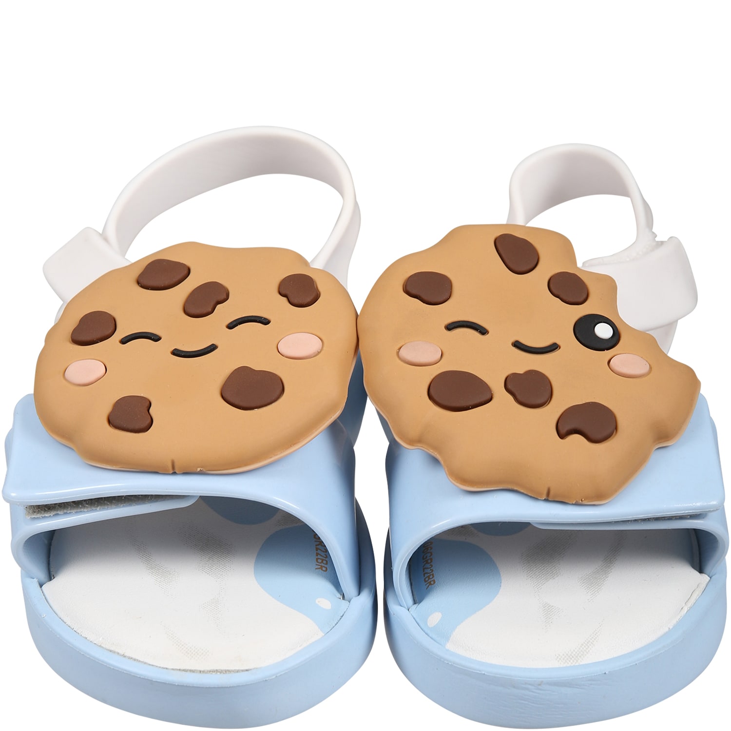 Shop Melissa Multicolor Sandals For Kids With Cookie Et Logo
