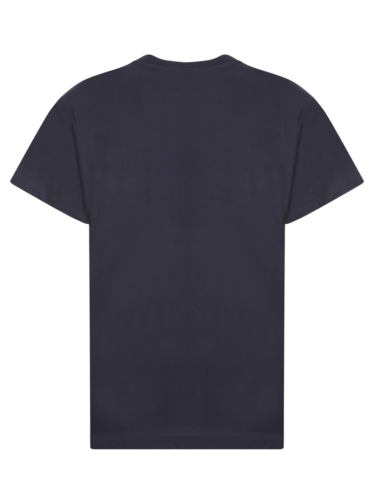 Shop Jil Sander Blue Organic Cotton T-shirt