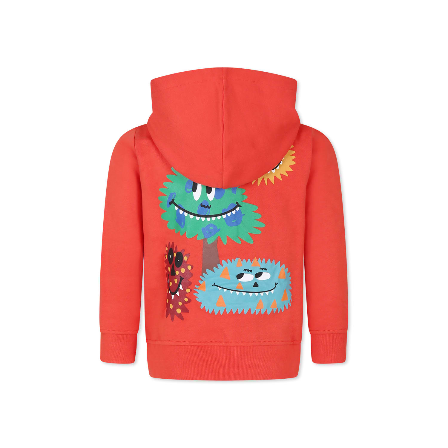 Stella Mccartney Kids' Red Sweatshirt For Girl With Logo