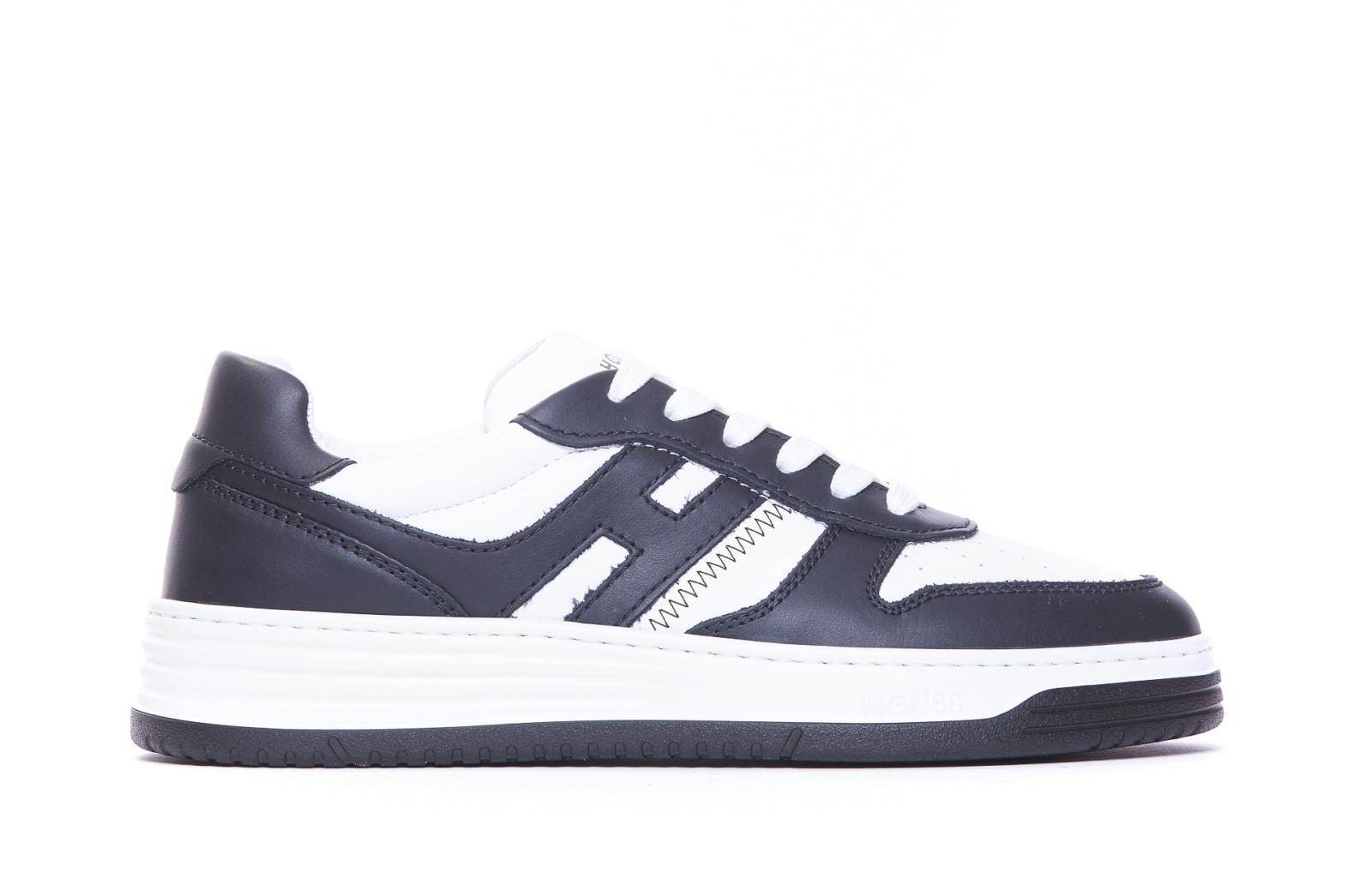 Shop Hogan H630 Sneakers In Black