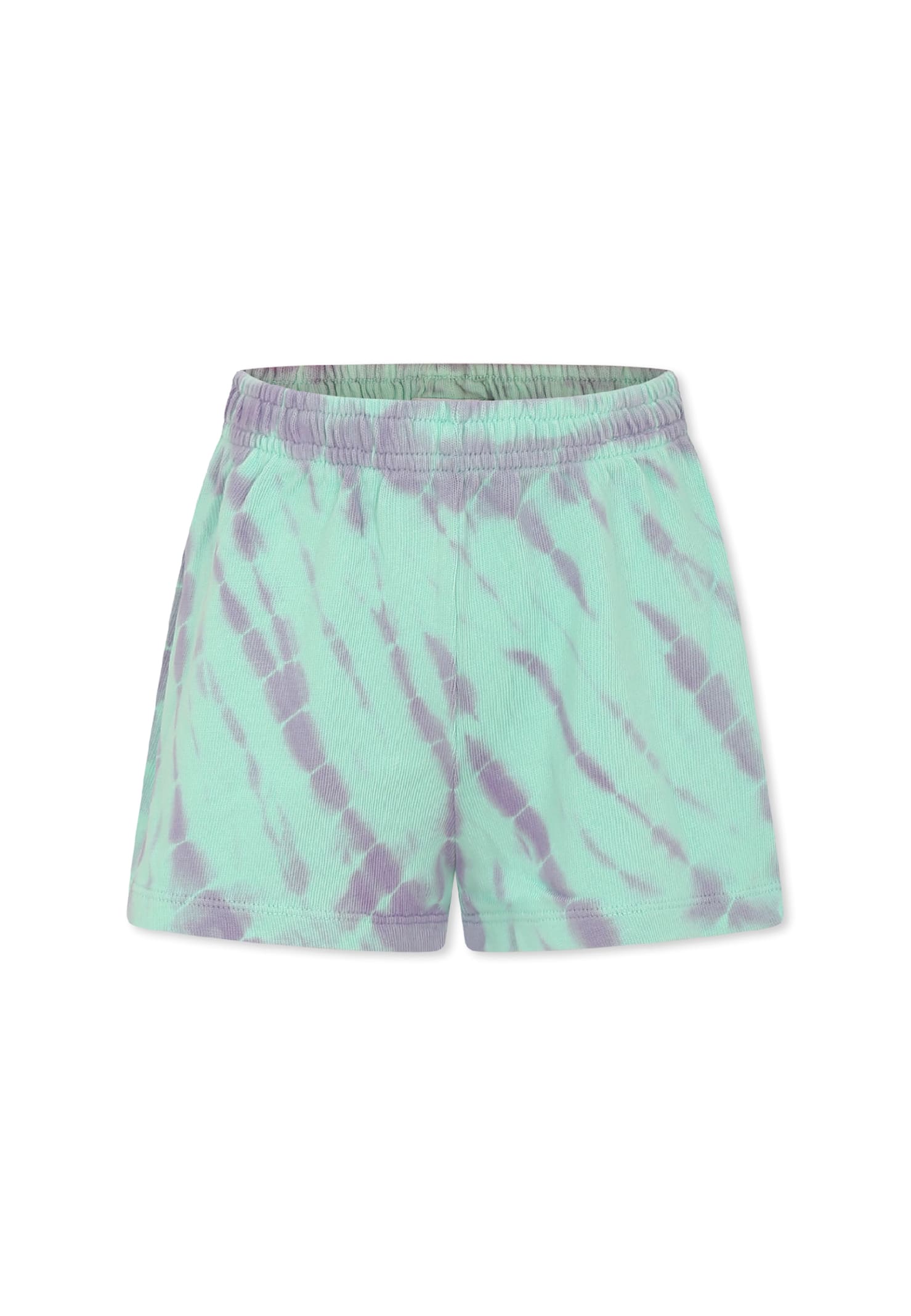 Molo Green Shorts For Girl In Green