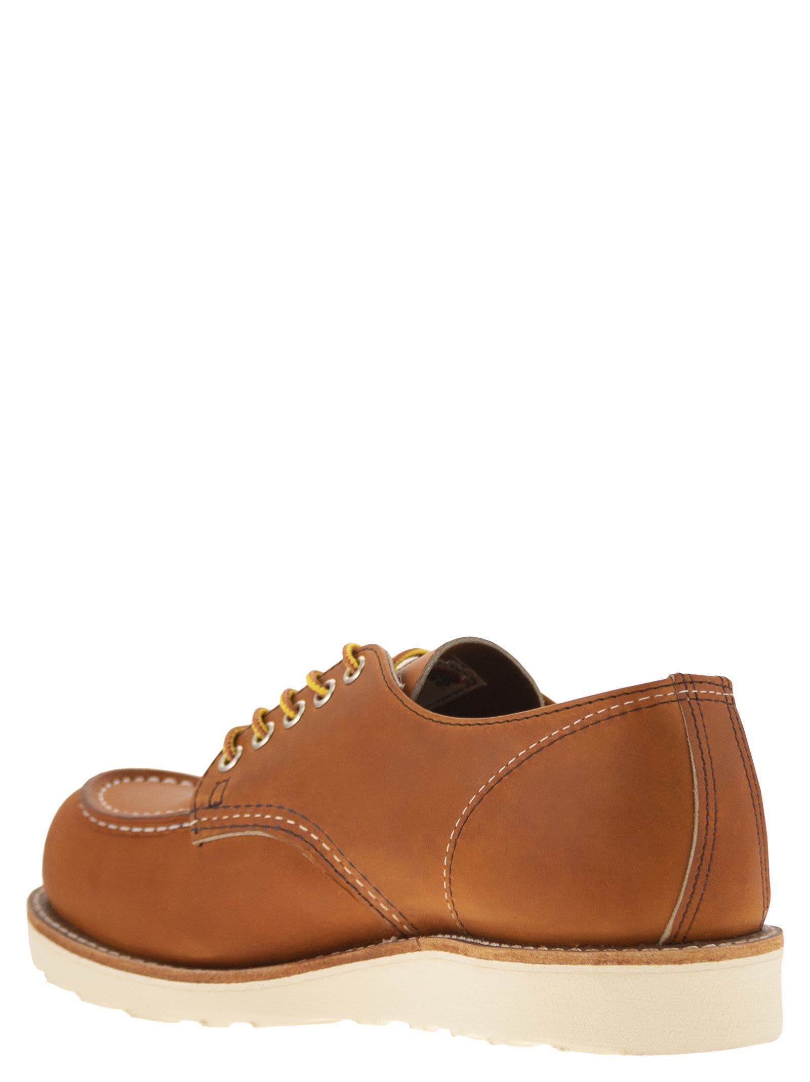 Red Wing Shop Moc Mens Oxford Shoes Uk8 Eu42 In Brown