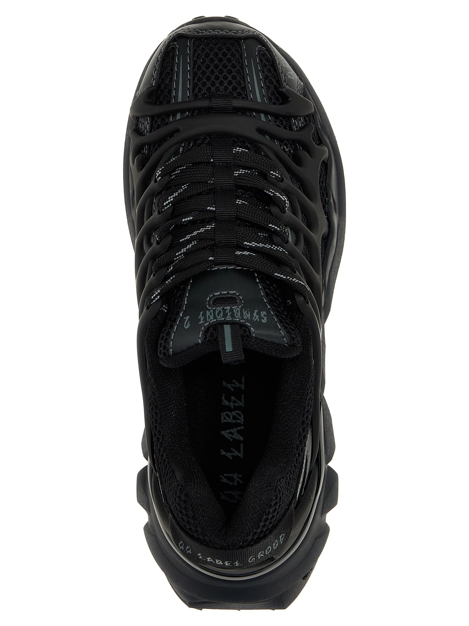 Shop 44 Label Group Symbiont 2 Sneakers In Nero