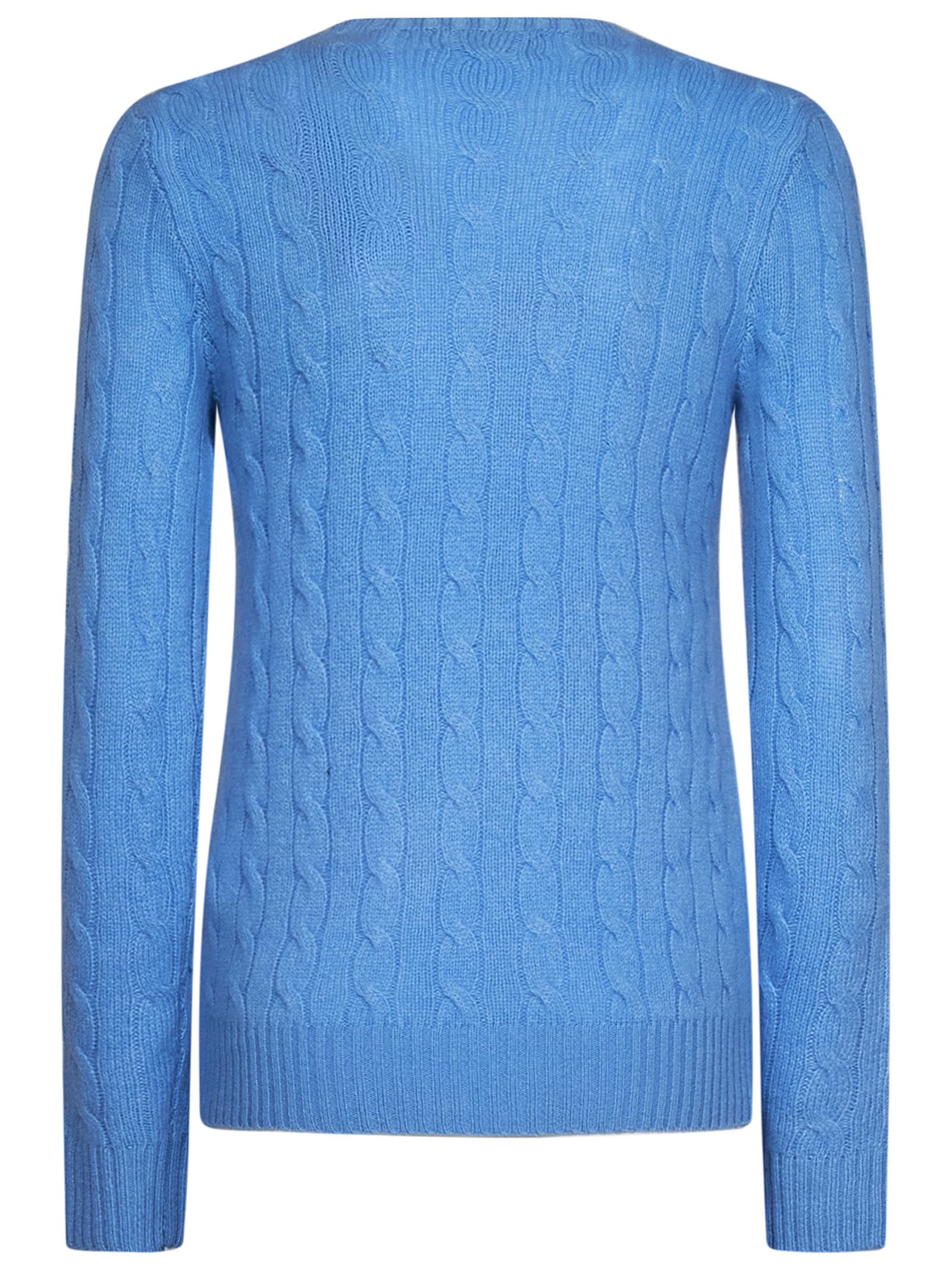 Shop Ralph Lauren Sweater In New Litchfield Blue