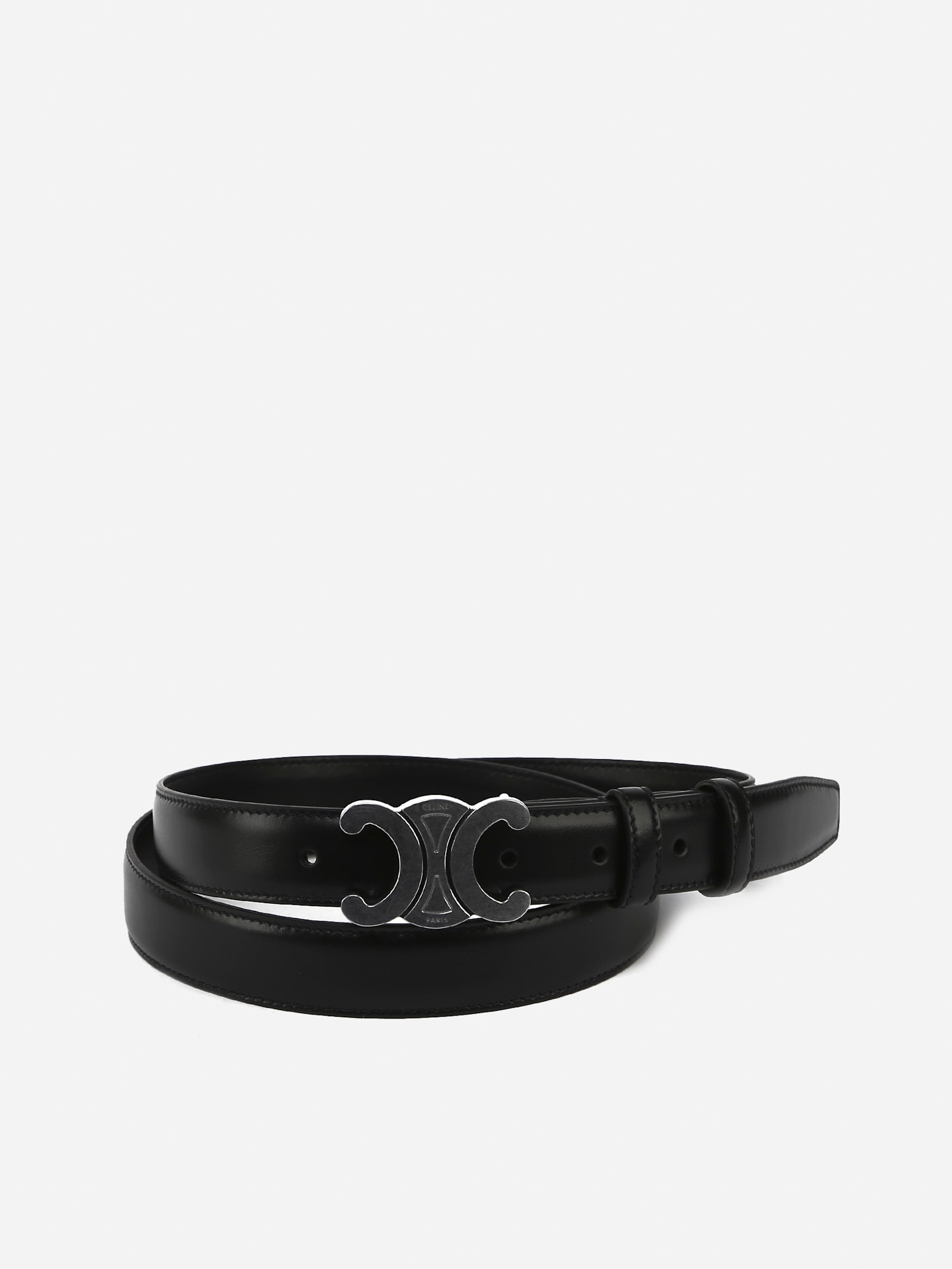 Triomphe Medium Leather Taurillon Belt