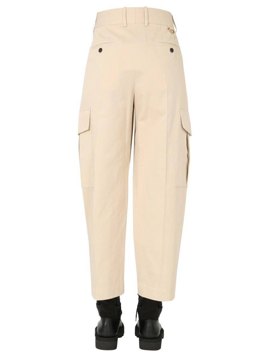 Givenchy Cargo-style Straight-leg Trousers In Ivory
