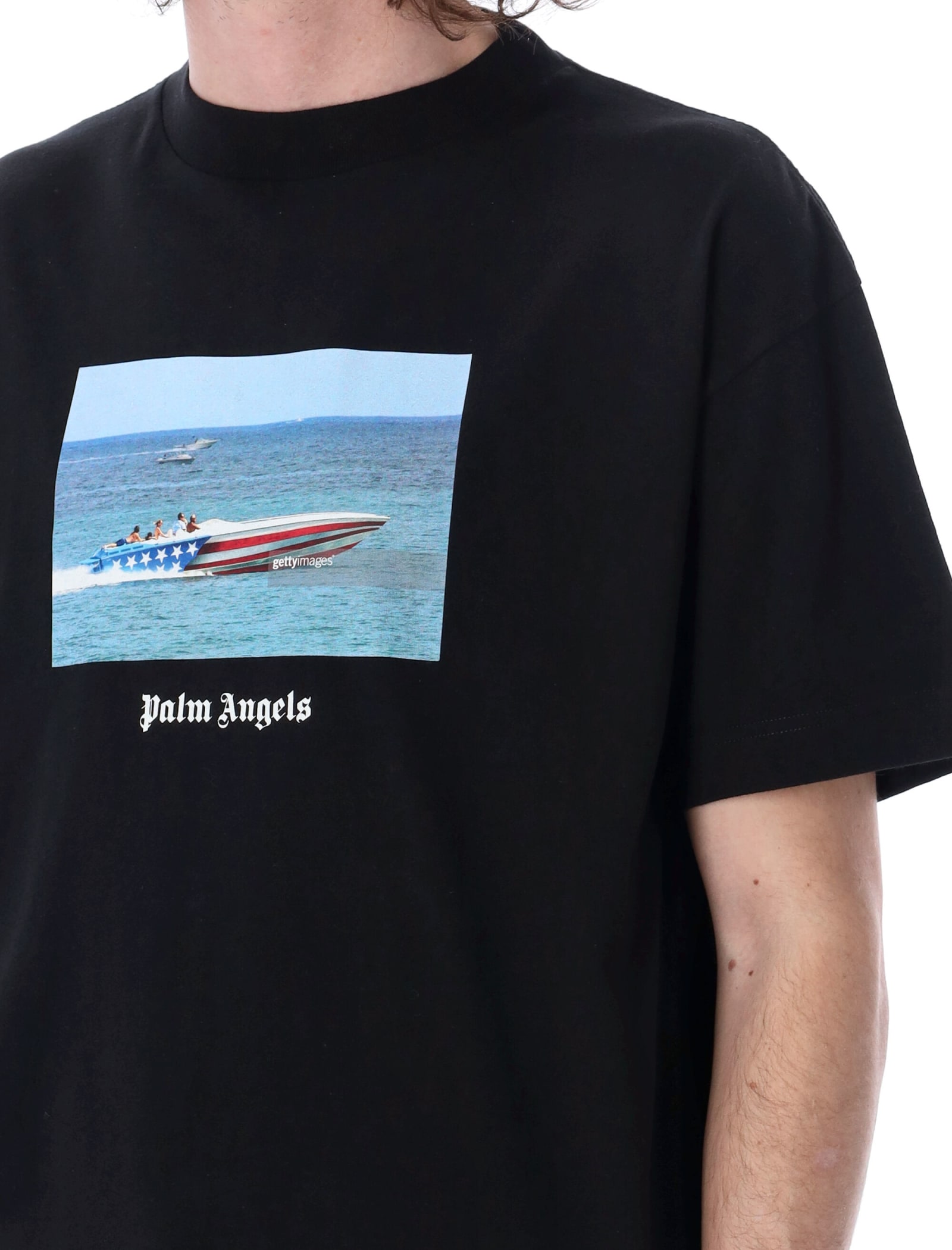 Palm Angels Getty Speedboat T-shirt