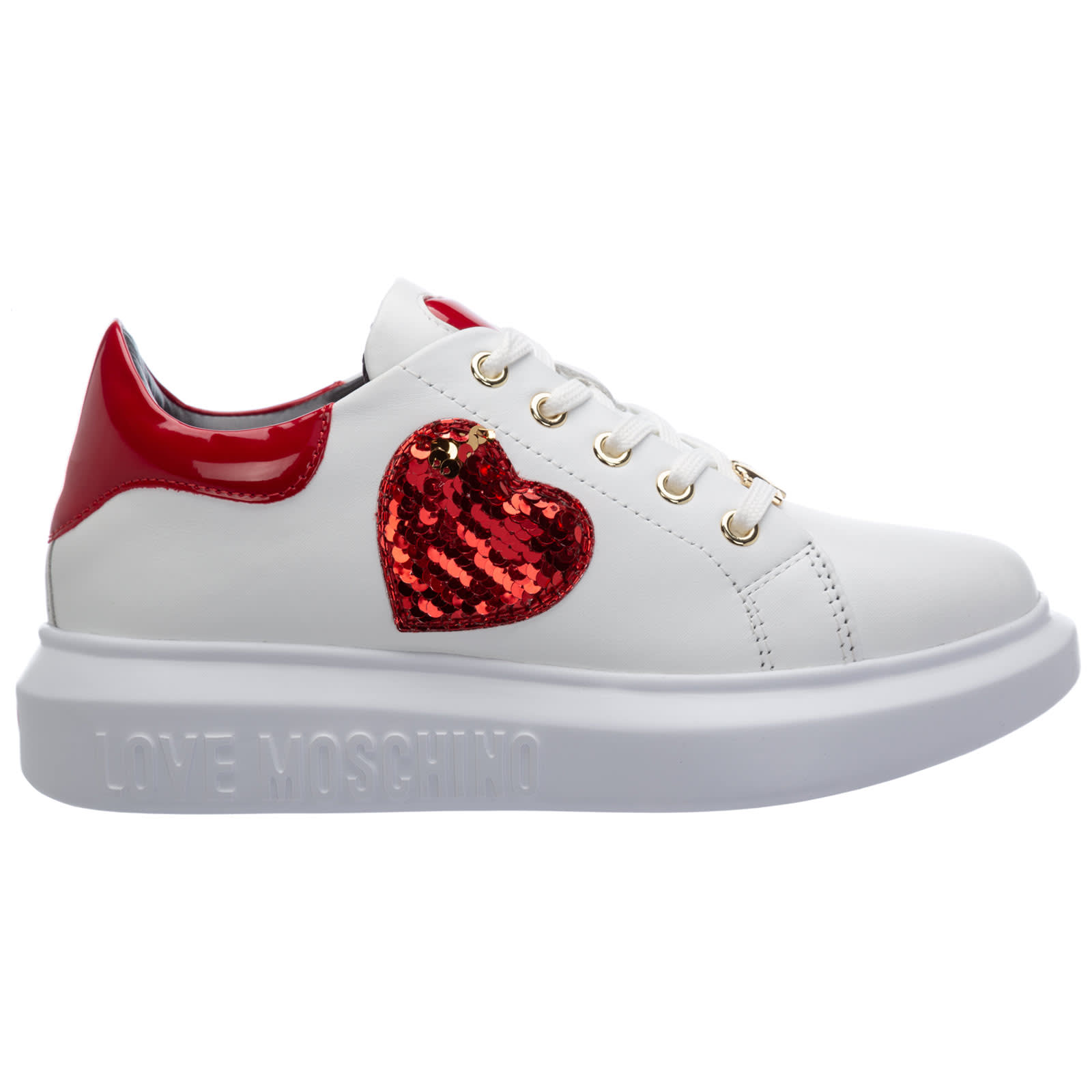 Buy Love Moschino Buffalo Sneakers online, shop Love Moschino shoes with free shipping