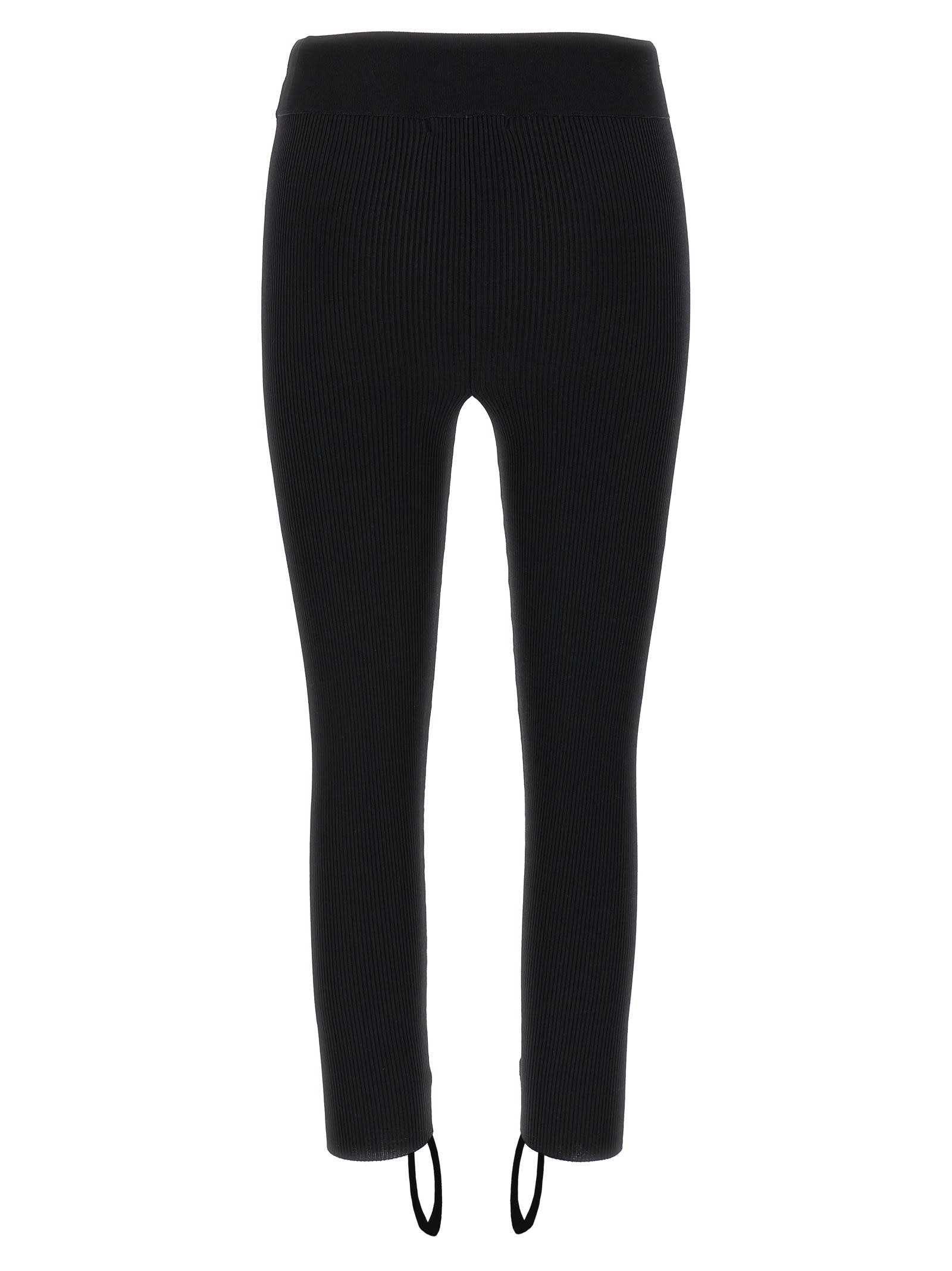Nensi Dojaka Blackwhite Sadie Leggings In White/black