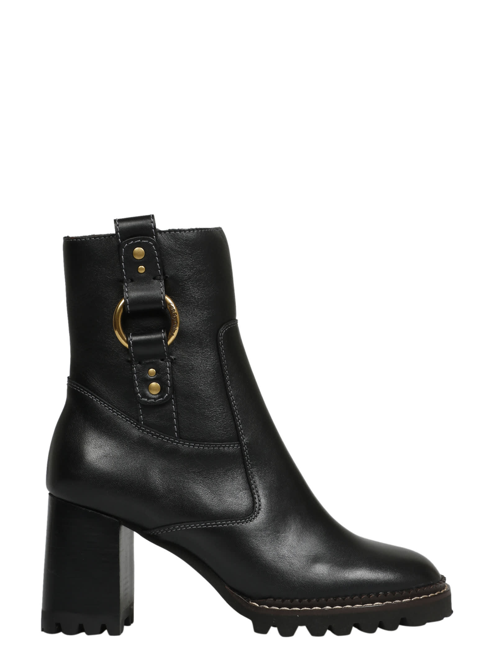See by Chloé Leather Boots