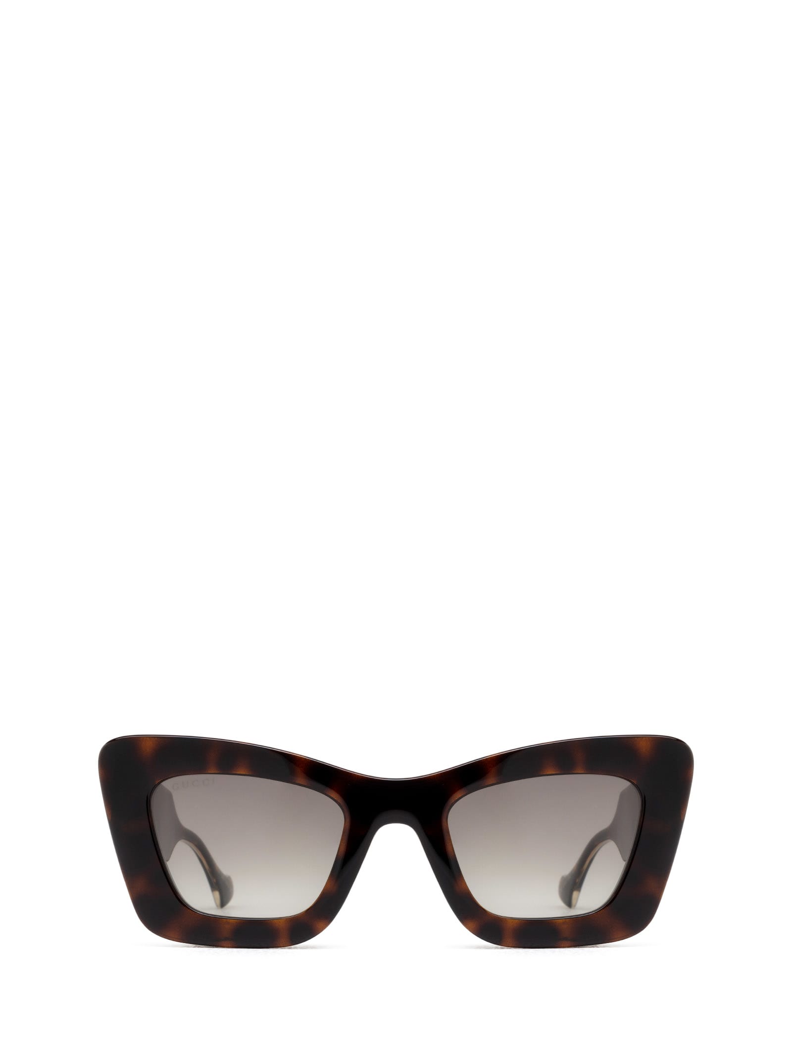 Shop Gucci Gg1552s Havana Sunglasses
