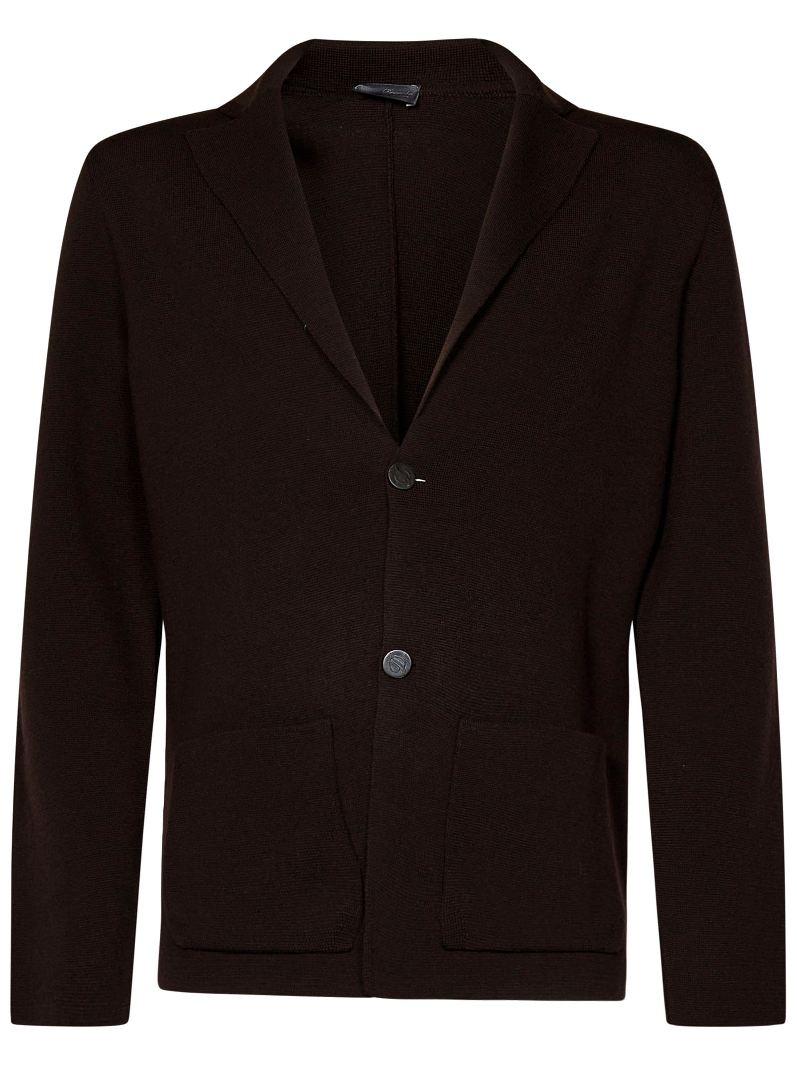 Shop Drumohr Blazer In Brown