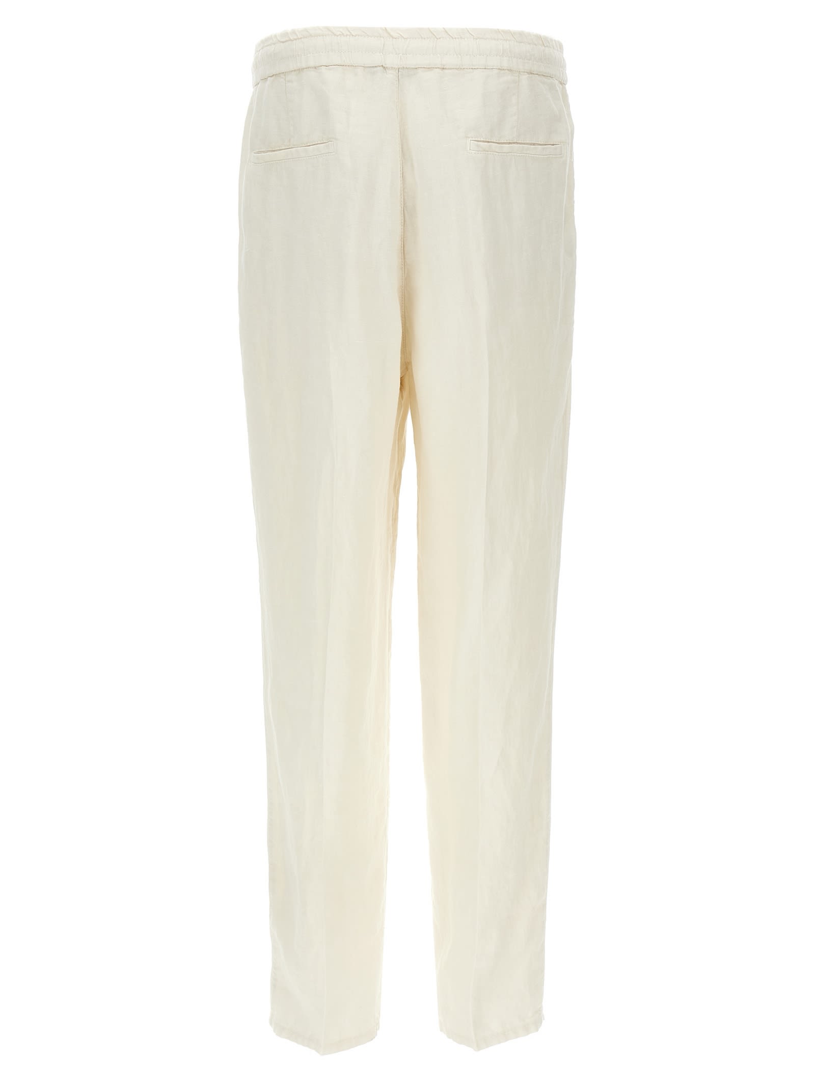 BRUNELLO CUCINELLI LINEN TROUSERS