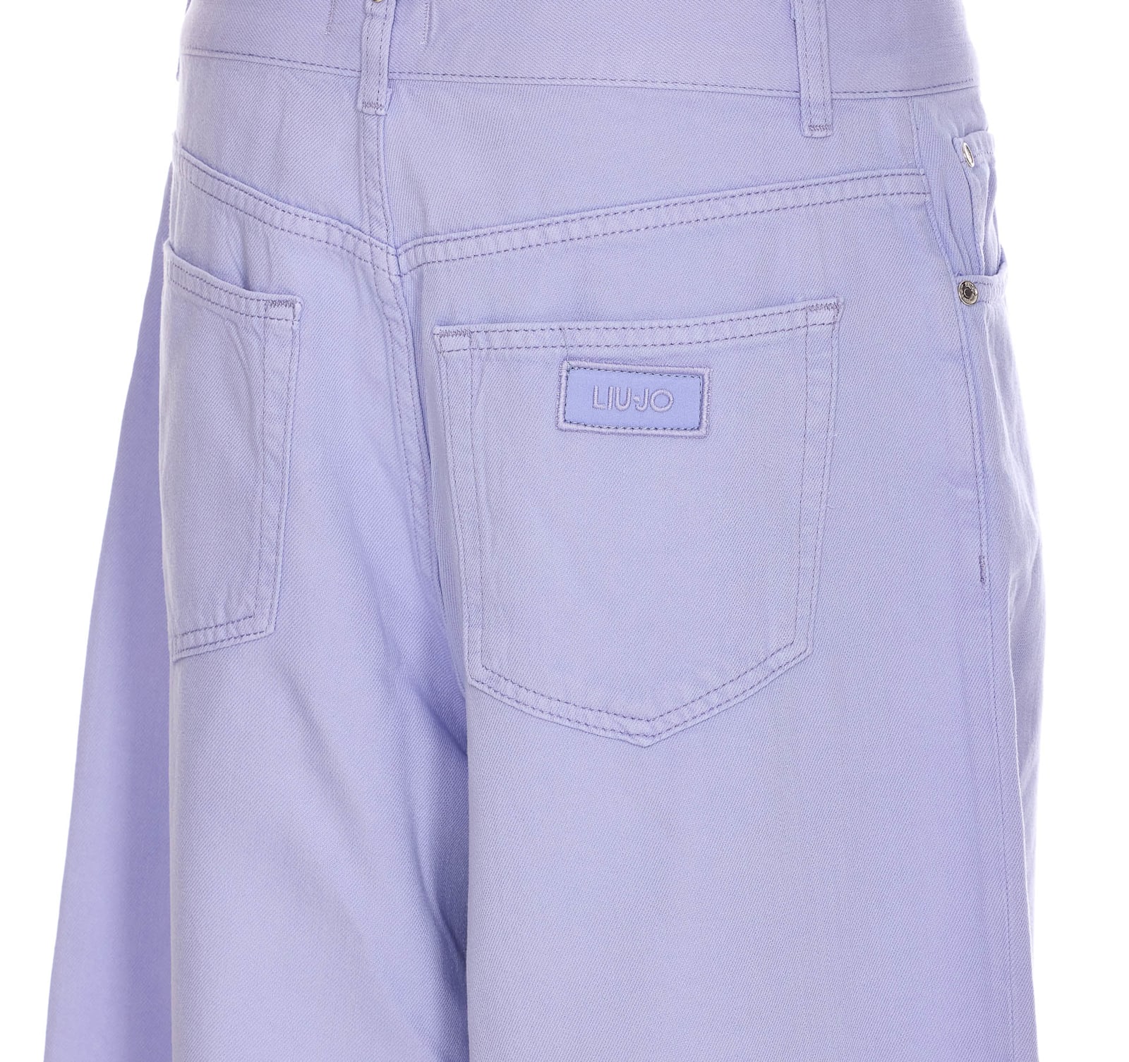 Liu •jo Trousers Flared Wide-leg 5 Pockets