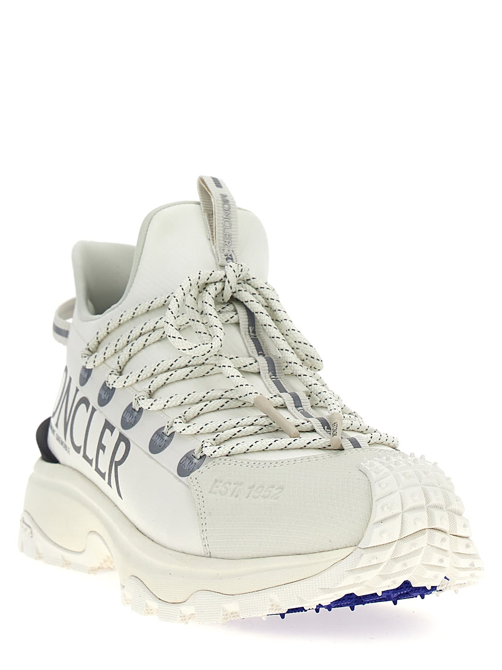 Shop Moncler Trailgrip Lite 2 Sneakers In White