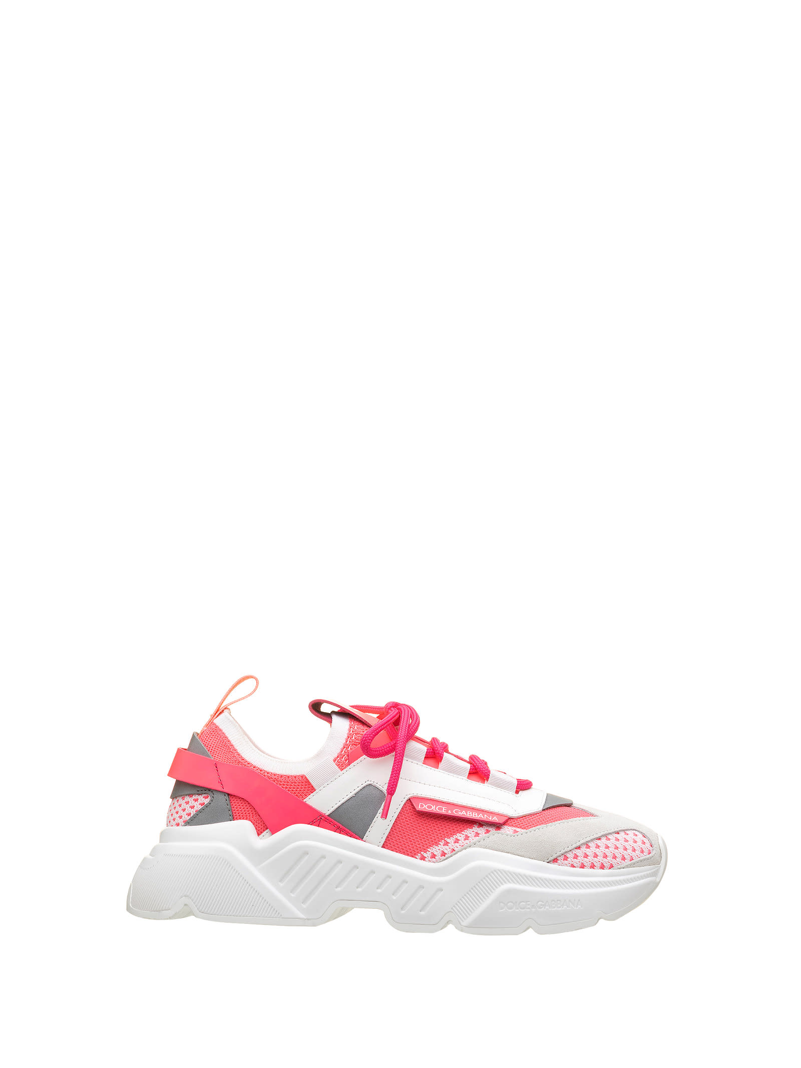 DOLCE & GABBANA DAYMASTER FUCHSIA SNEAKERS,11317037