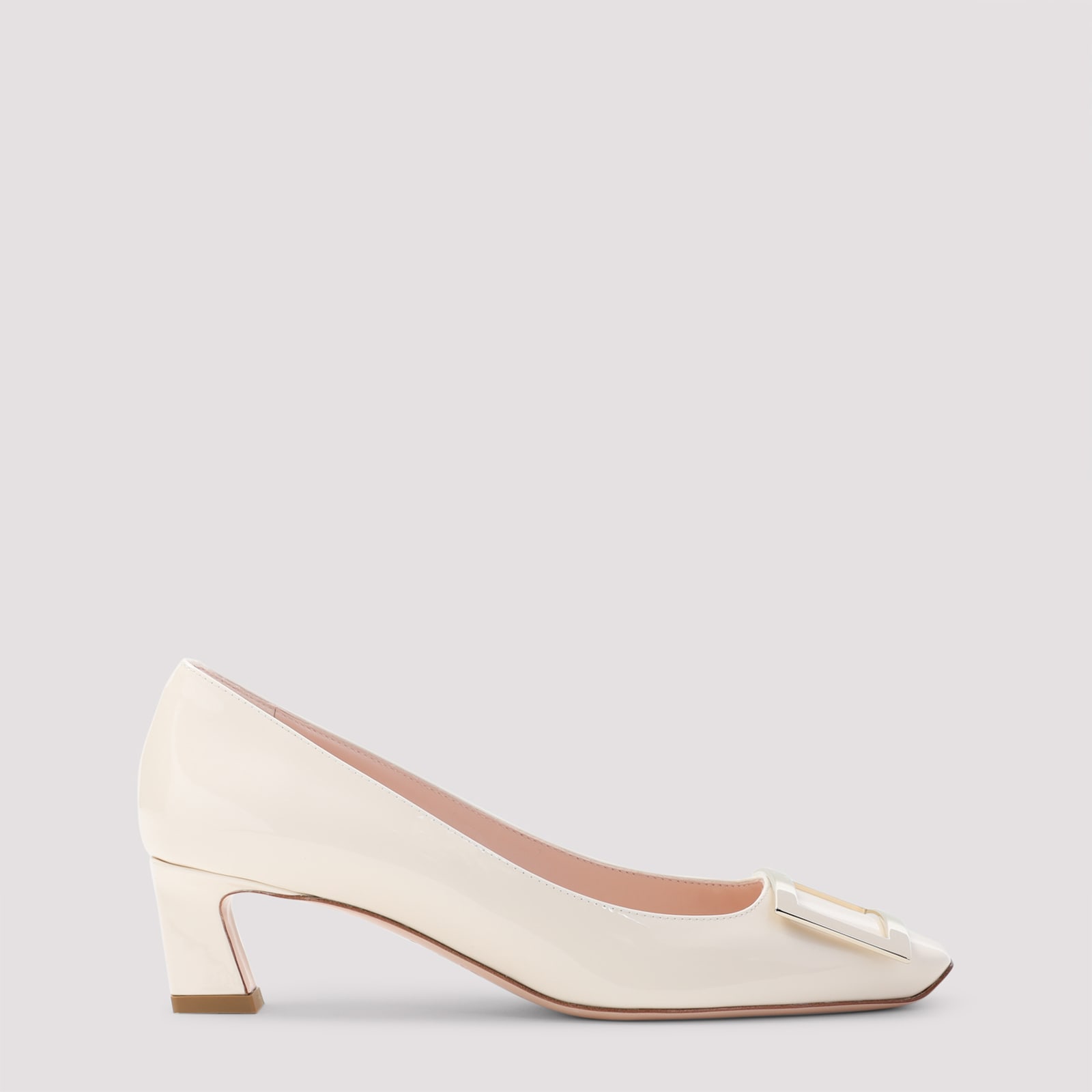 Roger Vivier Trompette 45 Pumps In Gold