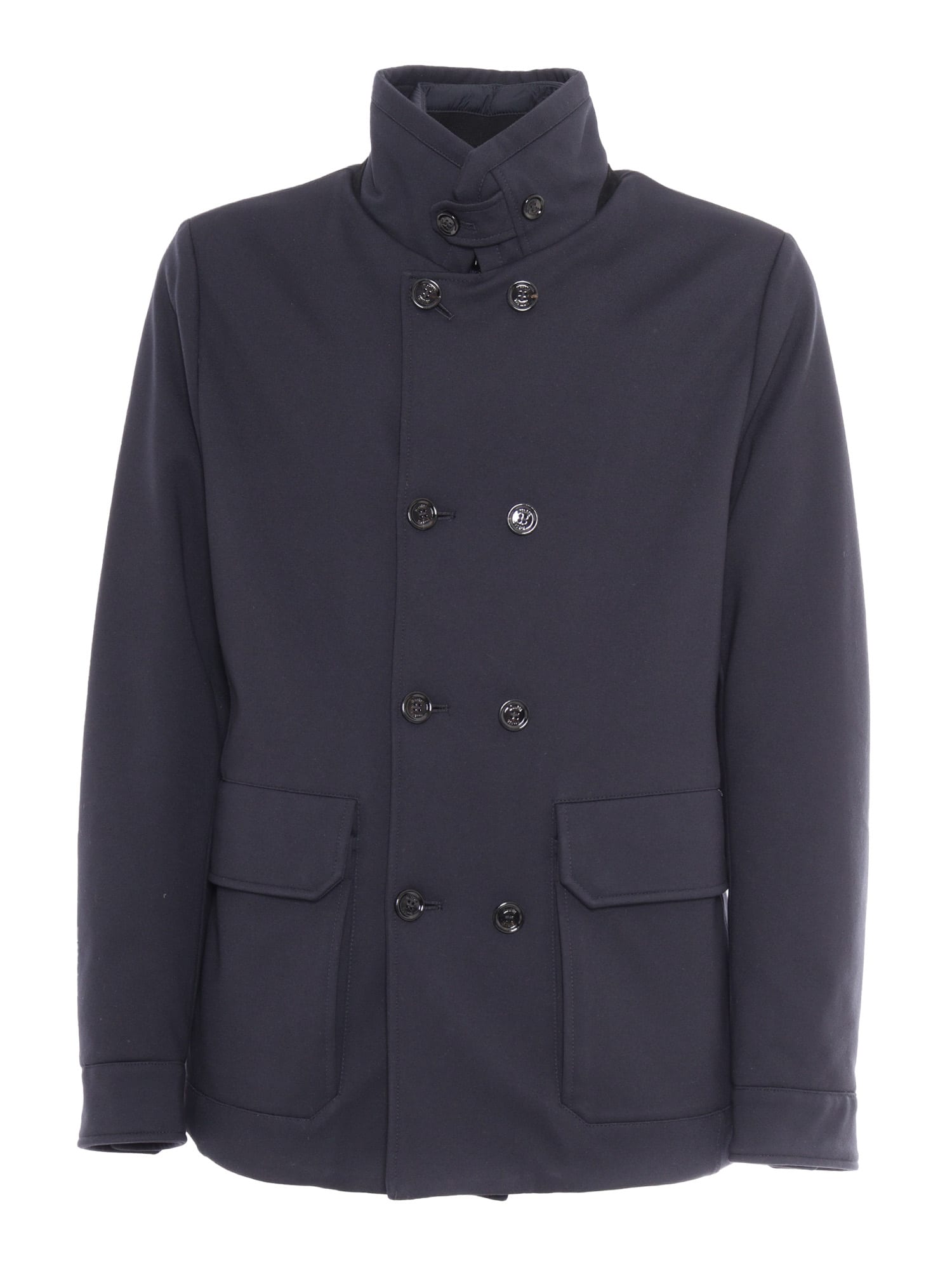 Shop Moorer Bas-tz Jacket In Blue