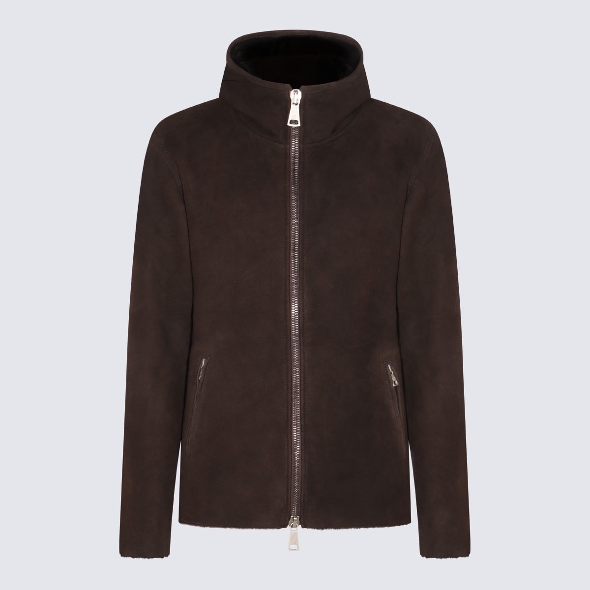 Shop Giorgio Brato Fondant Leather Jacket