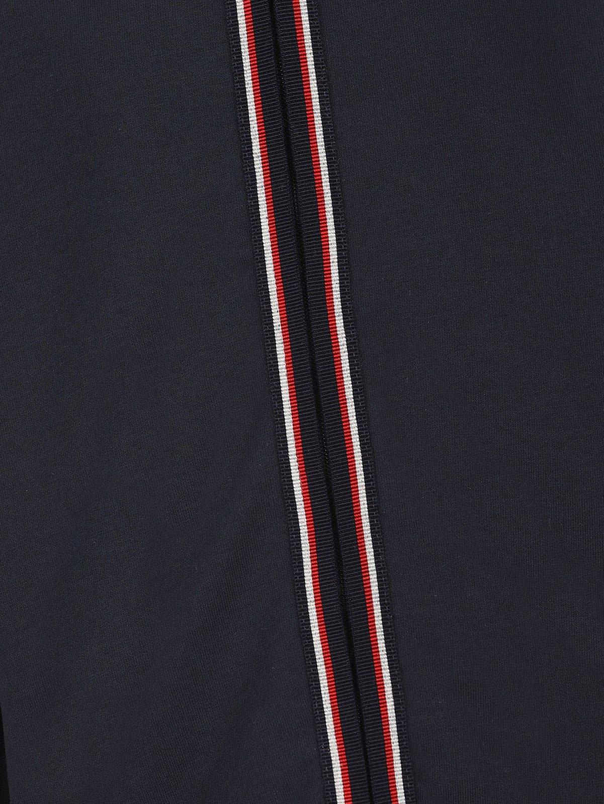 Moncler Striped-trim Logo Patch Tracksuit