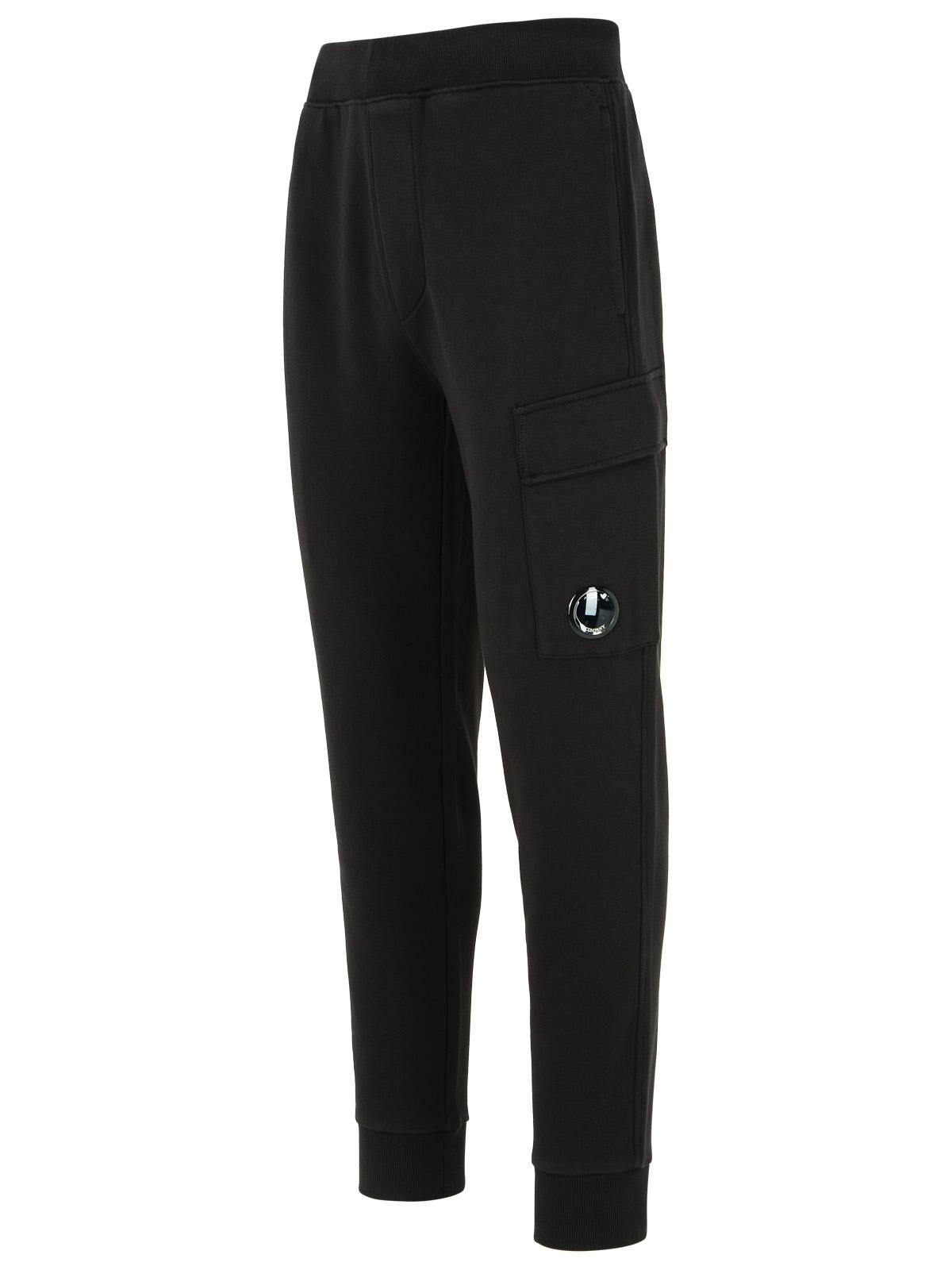 C.p. Company Cargo Pants With Elastic Waistband In Black