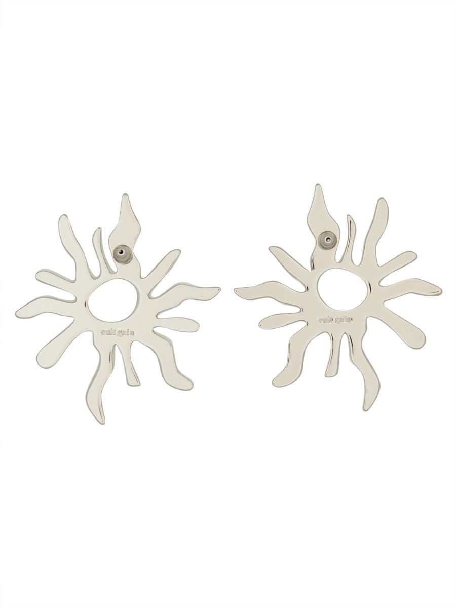 Shop Cult Gaia Earrings Soleil In White