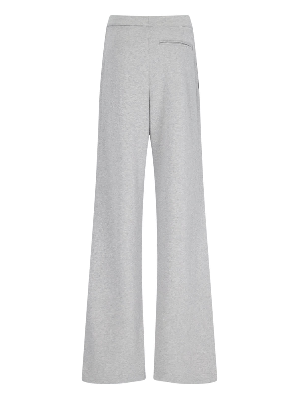 Shop Dries Van Noten Straight Pants In Gray