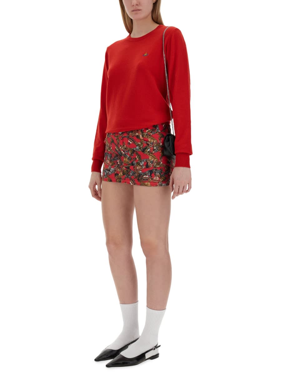 Shop Vivienne Westwood Bea Shirt In Red