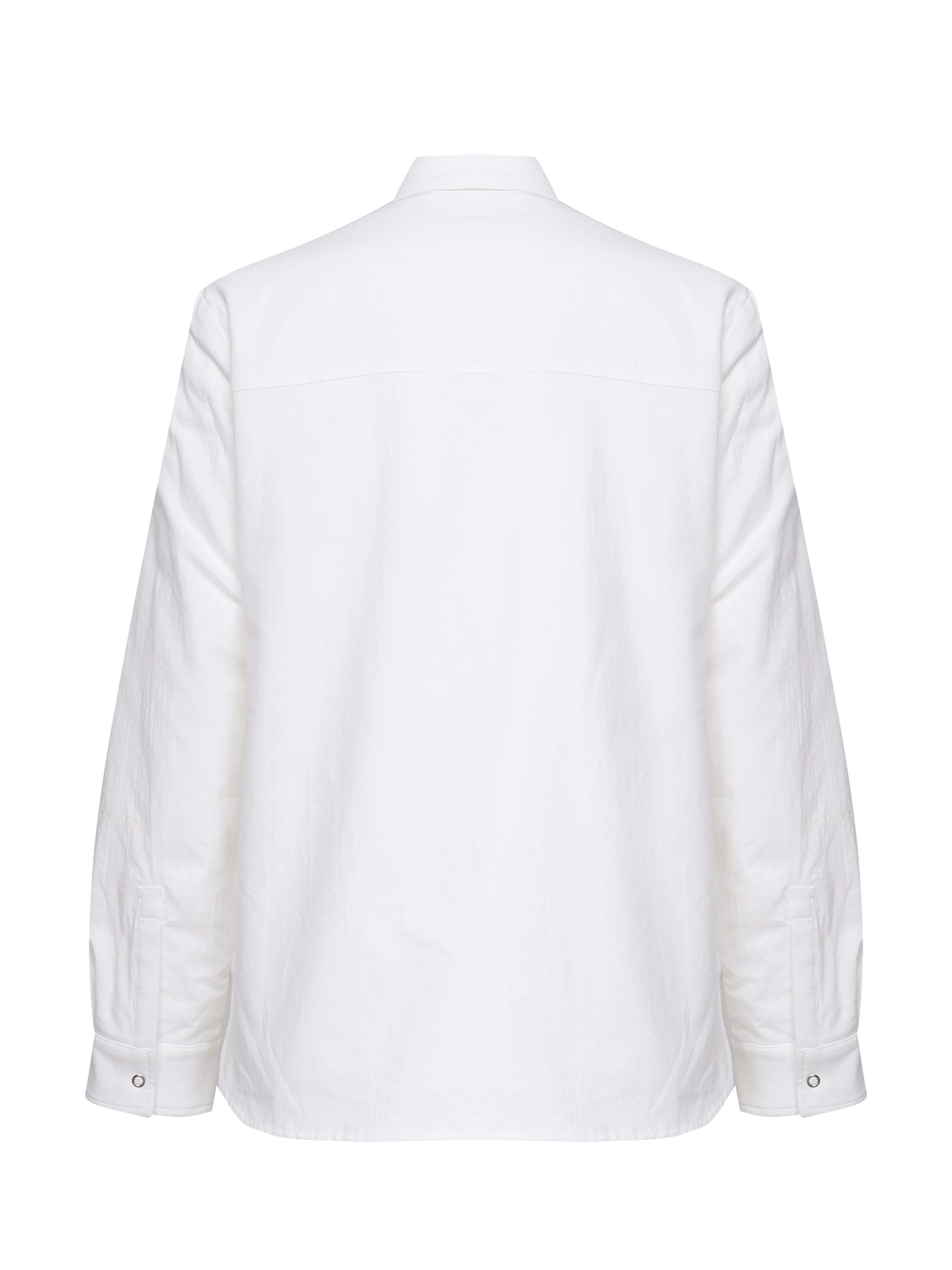 Moncler White Overshirt In White