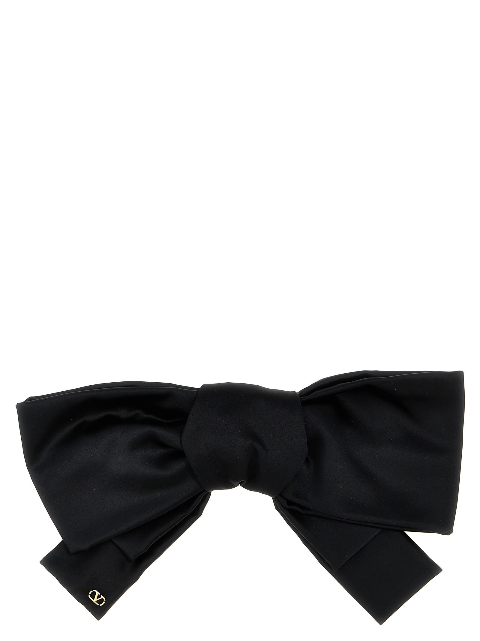 Valentino Garavani Bow Hair Clip Hair Accessories Black