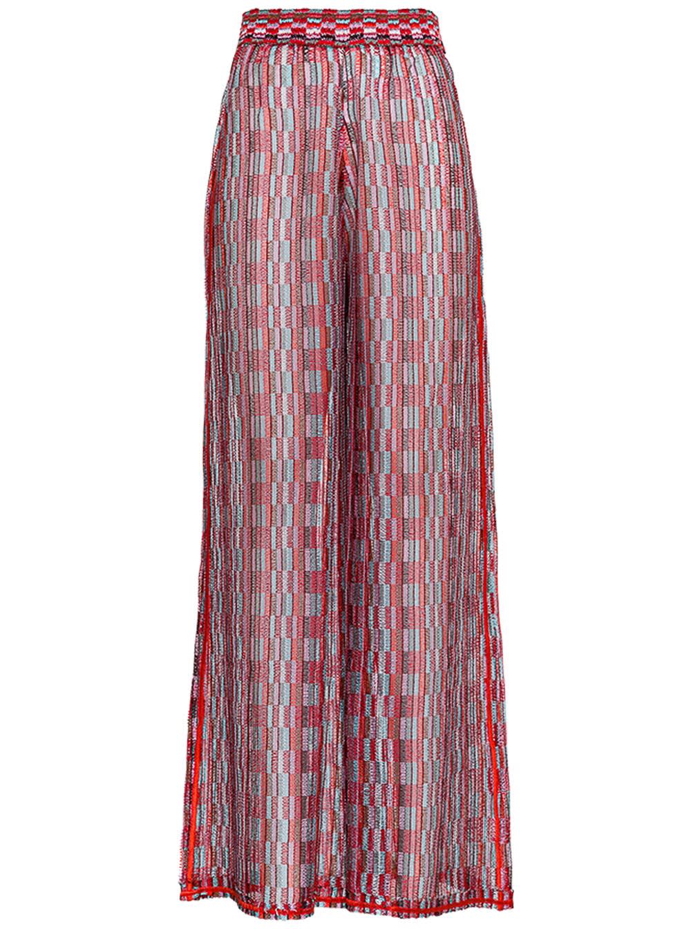 M Missoni Multicolor Knitted Trousers