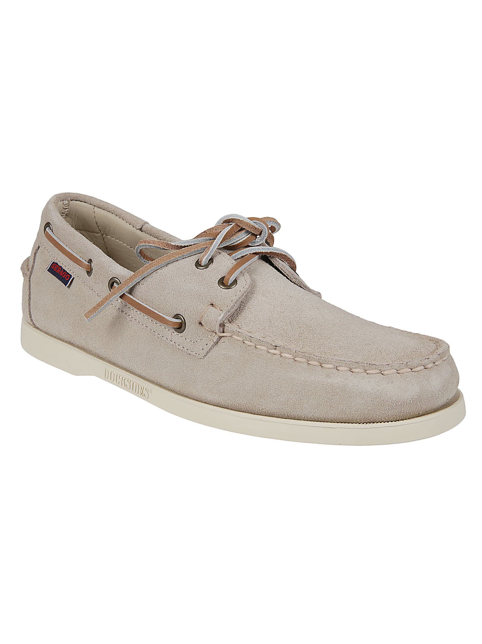 Shop Sebago Portland Flesh Out Loafers In Brown Taupe